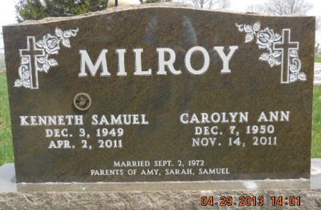 MILROY, CAROLYN ANN - Delaware County, Iowa | CAROLYN ANN MILROY 