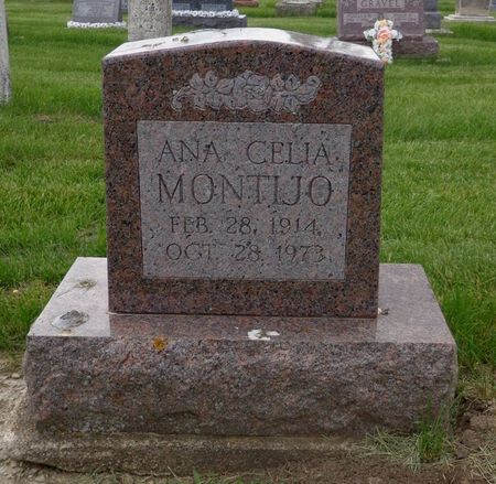 MONTIJO, ANA CELIA - Delaware County, Iowa | ANA CELIA MONTIJO 