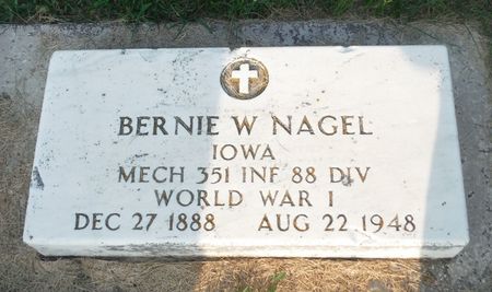 NAGEL, BERNIE W. - Delaware County, Iowa | BERNIE W. NAGEL 