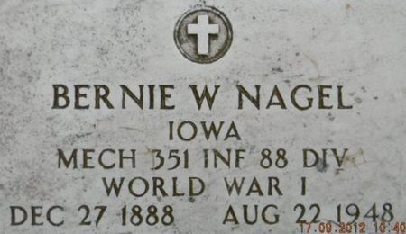 NAGEL, BERNIE W. - Delaware County, Iowa | BERNIE W. NAGEL 
