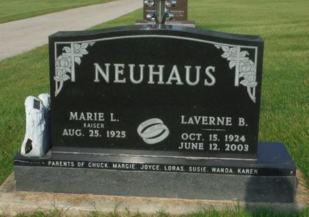 NEUHAUS, LAVERNE B. - Delaware County, Iowa | LAVERNE B. NEUHAUS 