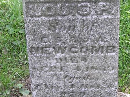NEWCOMB, LOUIS P. - Delaware County, Iowa | LOUIS P. NEWCOMB 