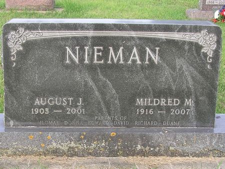 NIEMAN, MILDRED - Delaware County, Iowa | MILDRED NIEMAN 