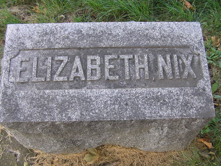 NIX, ELIZABETH - Delaware County, Iowa | ELIZABETH NIX 