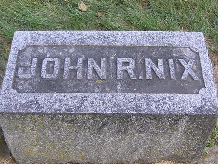 NIX, JOHN R. - Delaware County, Iowa | JOHN R. NIX 