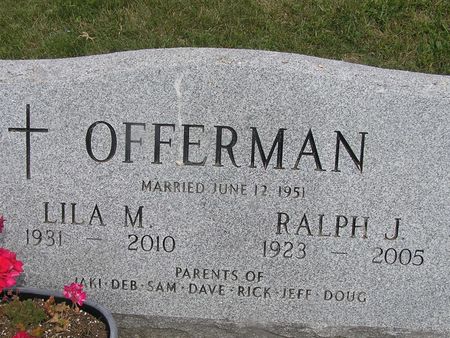 OFFERMAN, RALPH J. - Delaware County, Iowa | RALPH J. OFFERMAN 