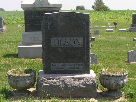 OLSON, HANS, BENGTA, HANNA FAMILY - Delaware County, Iowa | HANS, BENGTA, HANNA FAMILY OLSON 