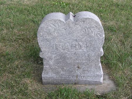 ORTBERG, BABY - Delaware County, Iowa | BABY ORTBERG 