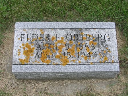 ORTBERG, ELDER F. - Delaware County, Iowa | ELDER F. ORTBERG 