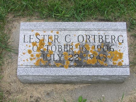 ORTBERG, LESTER - Delaware County, Iowa | LESTER ORTBERG 