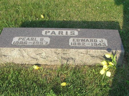 PARIS, EDWARD - Delaware County, Iowa | EDWARD PARIS 