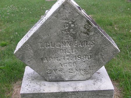 PARIS, T. GLENN - Delaware County, Iowa | T. GLENN PARIS 