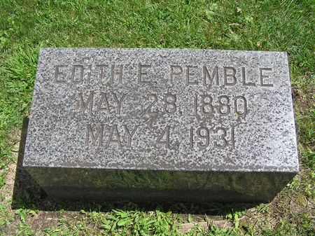 PEMBLE, EDITH E. - Delaware County, Iowa | EDITH E. PEMBLE 