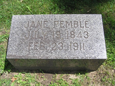 PEMBLE, JANE - Delaware County, Iowa | JANE PEMBLE 