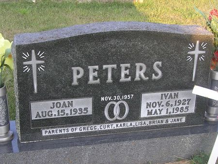 PETERS, IVAN - Delaware County, Iowa | IVAN PETERS 