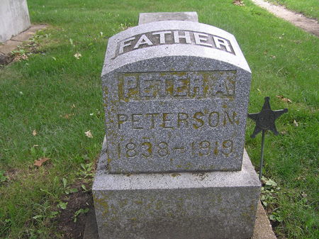 PETERSON, PETER A. - Delaware County, Iowa | PETER A. PETERSON 