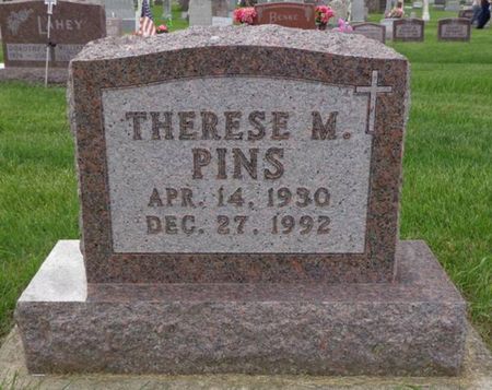 PINS, THERESE M. - Delaware County, Iowa | THERESE M. PINS 