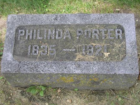 PORTER, PHILINDA - Delaware County, Iowa | PHILINDA PORTER 