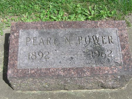 POWER, PEARL N. - Delaware County, Iowa | PEARL N. POWER 
