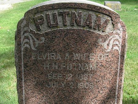 PUTNAM, ELVIRA A. - Delaware County, Iowa | ELVIRA A. PUTNAM 