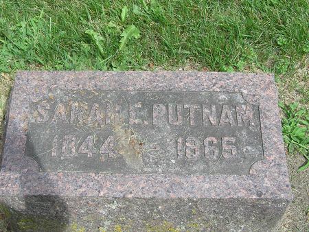 PUTNAM, SARAH E. - Delaware County, Iowa | SARAH E. PUTNAM 