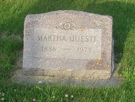 QUESTE, MARTHA - Delaware County, Iowa | MARTHA QUESTE 