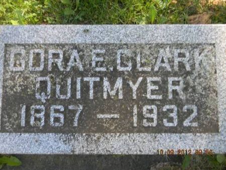 QUITMYER, CORA E. - Delaware County, Iowa | CORA E. QUITMYER 