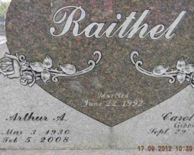 RAITHEL, ARTHUR A. - Delaware County, Iowa | ARTHUR A. RAITHEL 