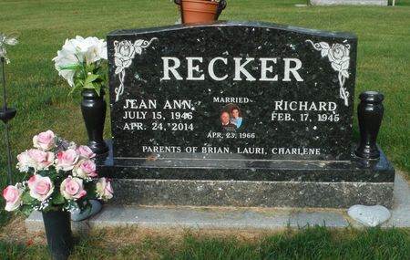 RECKER, JEAN ANN - Delaware County, Iowa | JEAN ANN RECKER 