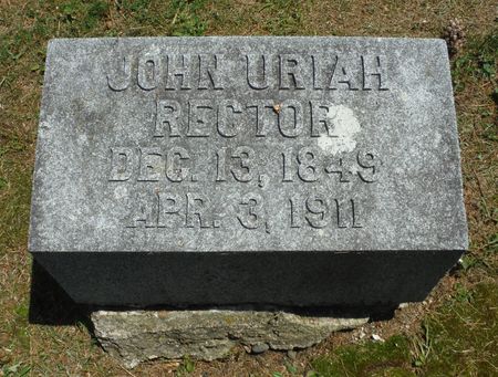 RECTOR, JOHN URIAH - Delaware County, Iowa | JOHN URIAH RECTOR 