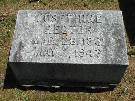 SWINBURNE RECTOR, JOSEPHINE - Delaware County, Iowa | JOSEPHINE SWINBURNE RECTOR 