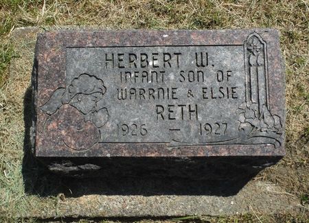 RETH, HERBERT W. - Delaware County, Iowa | HERBERT W. RETH 