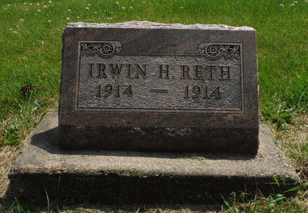 RETH, IRWIN H. - Delaware County, Iowa | IRWIN H. RETH 