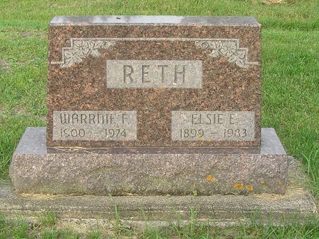 RETH, WARRNIE - Delaware County, Iowa | WARRNIE RETH 