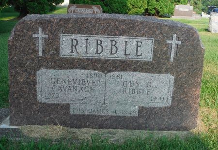 CAVANAUGH RIBBLE, GENEVIEVE - Delaware County, Iowa | GENEVIEVE CAVANAUGH RIBBLE 