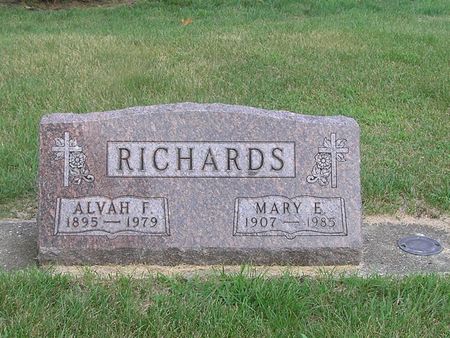 RICHARDS, MARY E. - Delaware County, Iowa | MARY E. RICHARDS 