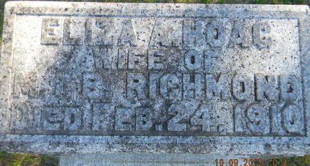 HOAG RICHMOND, ELIZA A. - Delaware County, Iowa | ELIZA A. HOAG RICHMOND 