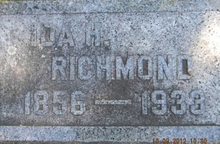RICHMOND, IDA H. - Delaware County, Iowa | IDA H. RICHMOND 