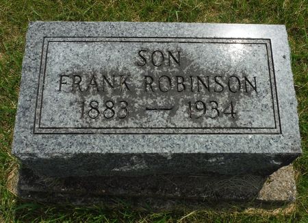 ROBINSON, FRANK - Delaware County, Iowa | FRANK ROBINSON 