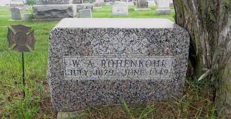 ROHENKOHL, W. A. - Delaware County, Iowa | W. A. ROHENKOHL 