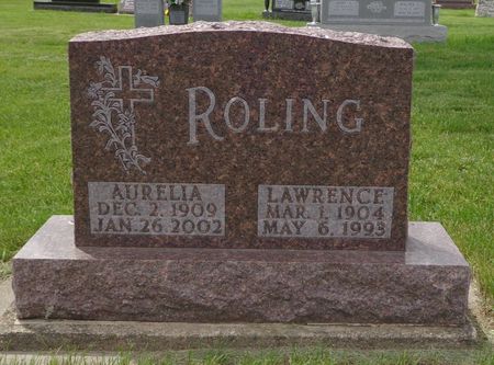 ROLING, AURELIA - Delaware County, Iowa | AURELIA ROLING 