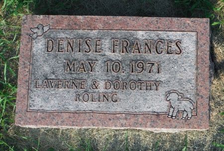 ROLING, DENISE FRANCES - Delaware County, Iowa | DENISE FRANCES ROLING 