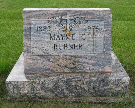 C. RUBNER, MAYME - Delaware County, Iowa | MAYME C. RUBNER 