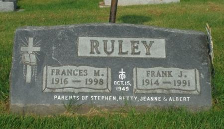 RULEY, FRANCES M. - Delaware County, Iowa | FRANCES M. RULEY 