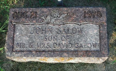 SALOW, JOHN - Delaware County, Iowa | JOHN SALOW 