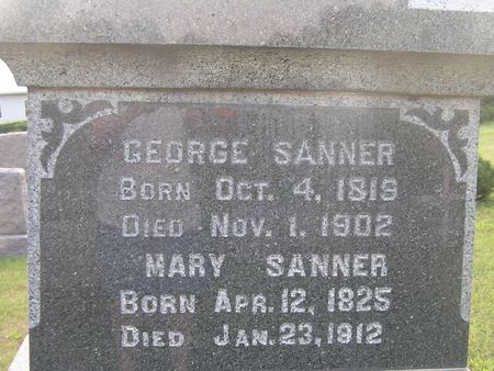 SANNER, MARY - Delaware County, Iowa | MARY SANNER 