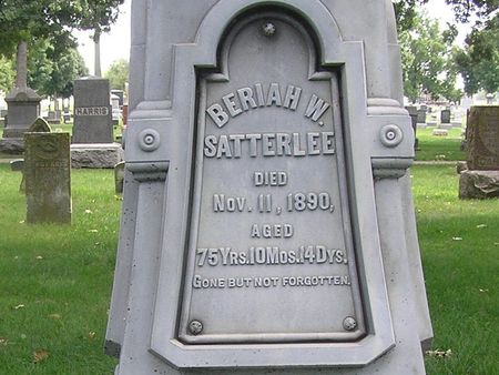 SATTERLEE, BERIAH W. - Delaware County, Iowa | BERIAH W. SATTERLEE 