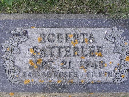 SATTERLEE, ROBERTA - Delaware County, Iowa | ROBERTA SATTERLEE 
