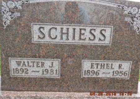 SCHIESS, WALTER J. - Delaware County, Iowa | WALTER J. SCHIESS 