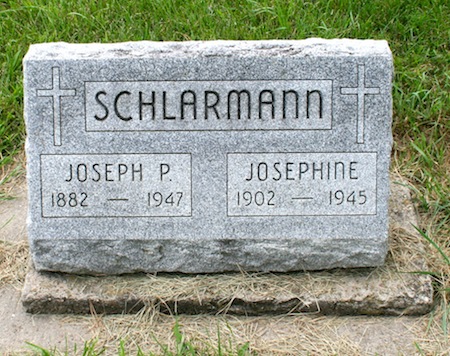 SCHLARMANN, JOSEPHINE - Delaware County, Iowa | JOSEPHINE SCHLARMANN 